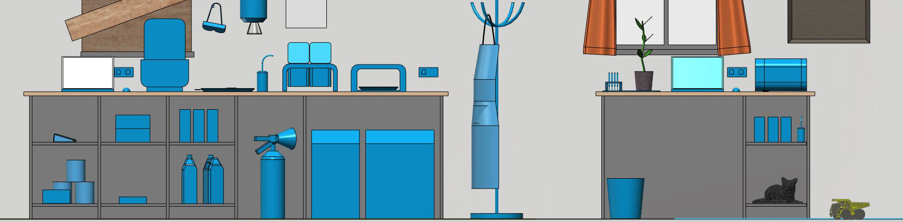 SLA vs FFF / FDM workflow and space requirements
