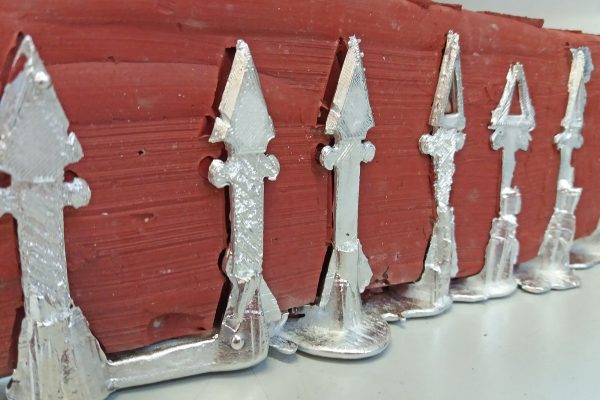 Cast Pewter Arrow Heads